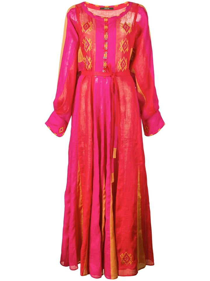 Vita Kin Flared Long Dress