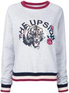 The Upside Tiger Print Sweatshirt - Grey