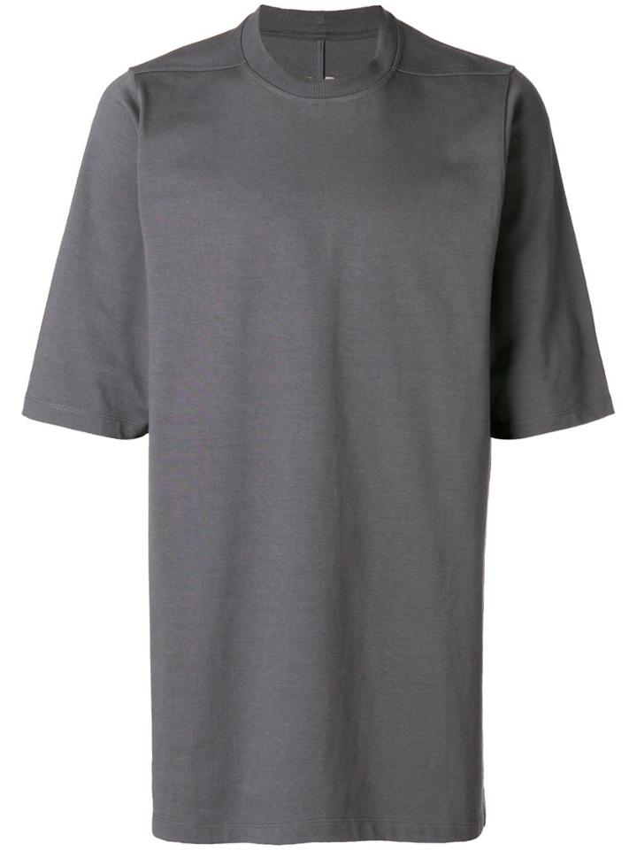 Rick Owens Sheer Long Sleeved Top - Grey