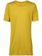 Rick Owens Crew Neck Long-line T-shirt - Green