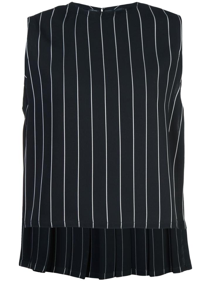 Yigal Azrouel Linear Pleated Back Tank - Unavailable