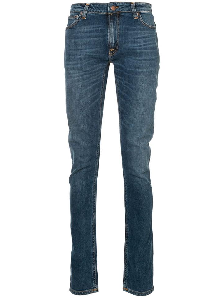 Nudie Jeans Co Classic Skinny Jeans - Blue