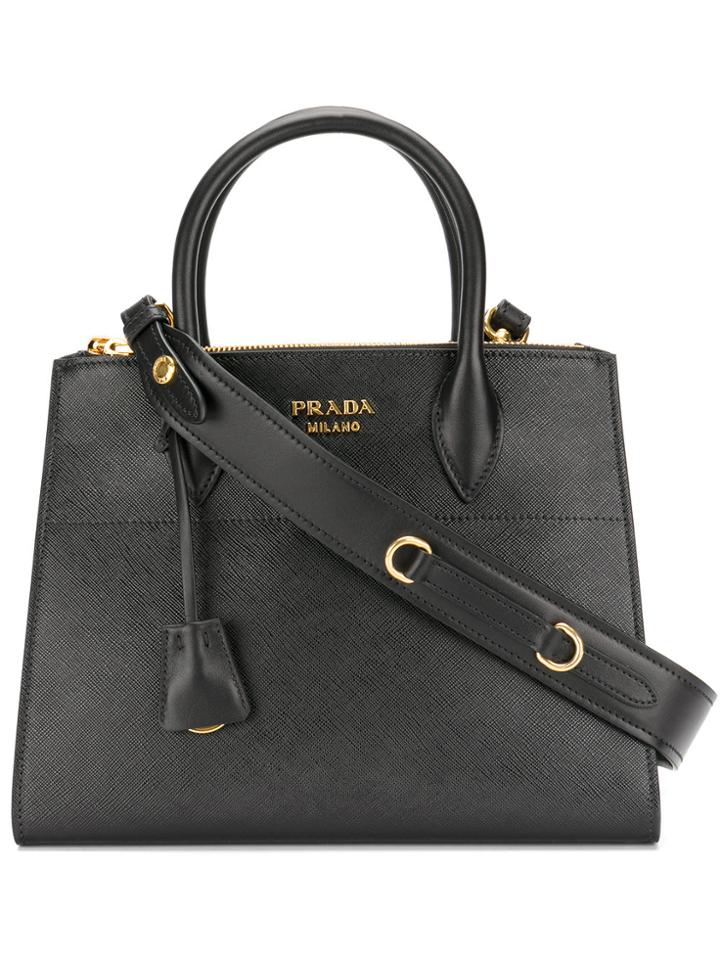 Prada Paradigme Tote Bag - Black