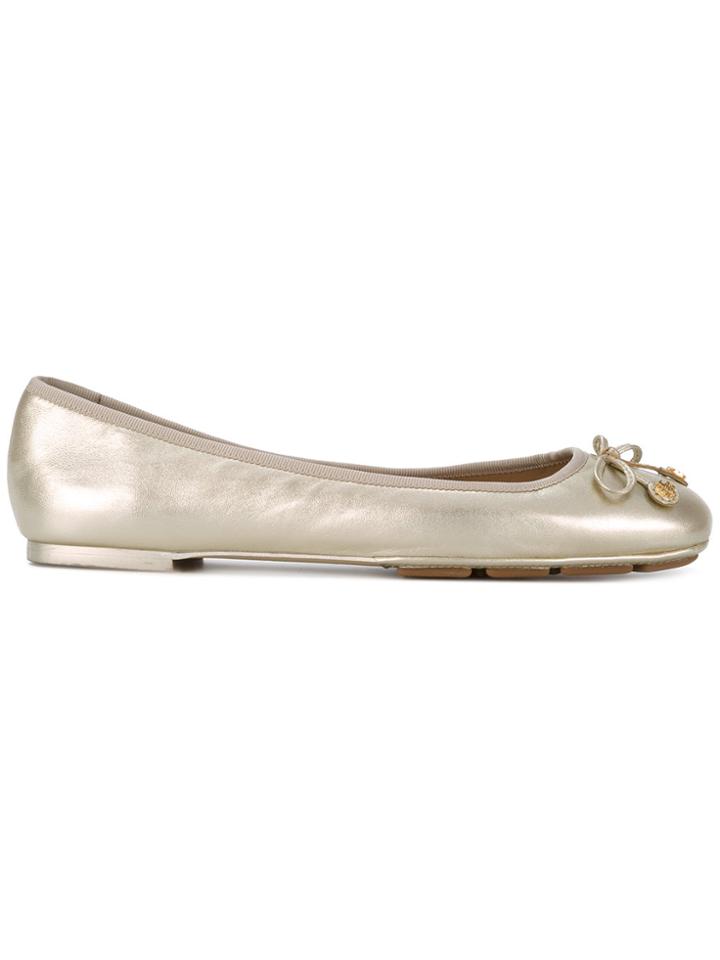 Tory Burch Classic Ballerinas - Metallic