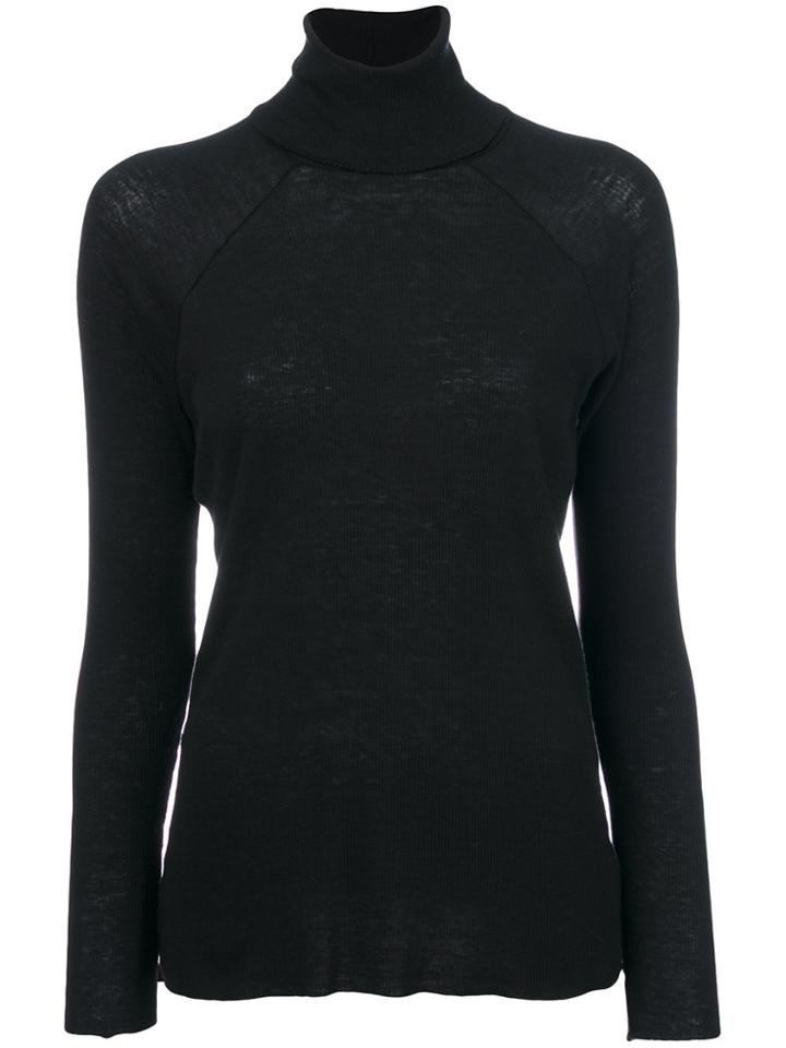 Haider Ackermann Roll Neck Jumper - Black