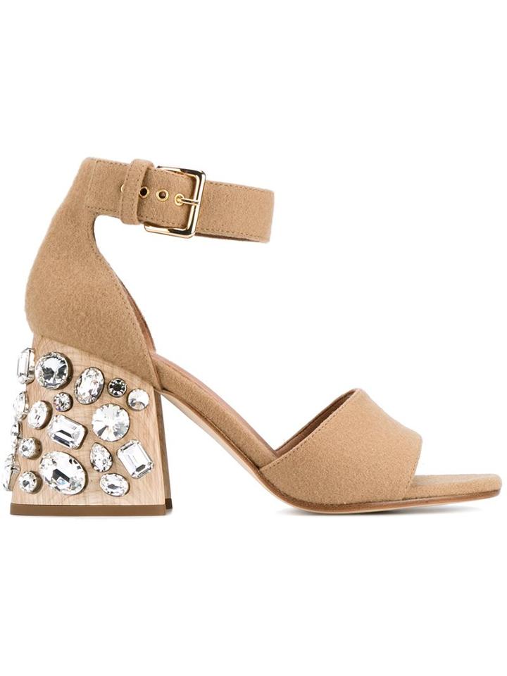 Marni Crystal Embellished Sandals