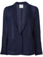 Forte Forte Semi Sheer Lightweight Single Breasted Blazer