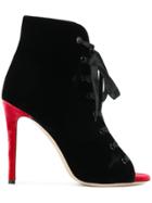 Deimille High Lace Up Boots - Black