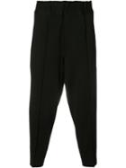 Issey Miyake Drop Crotch Trousers, Men's, Size: 3, Black, Cotton/nylon