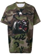 Givenchy Columbian-fit Monkey Brothers T-shirt - Green