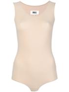 Mm6 Maison Margiela Round Neck Body - Nude & Neutrals