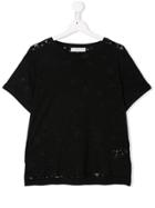 Stella Mccartney Kids Star Pattern T-shirt - Black