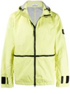 Stone Island Waterproof Zipped Jacket - Yellow