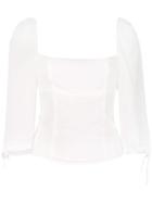 Reformation Grove Top - White