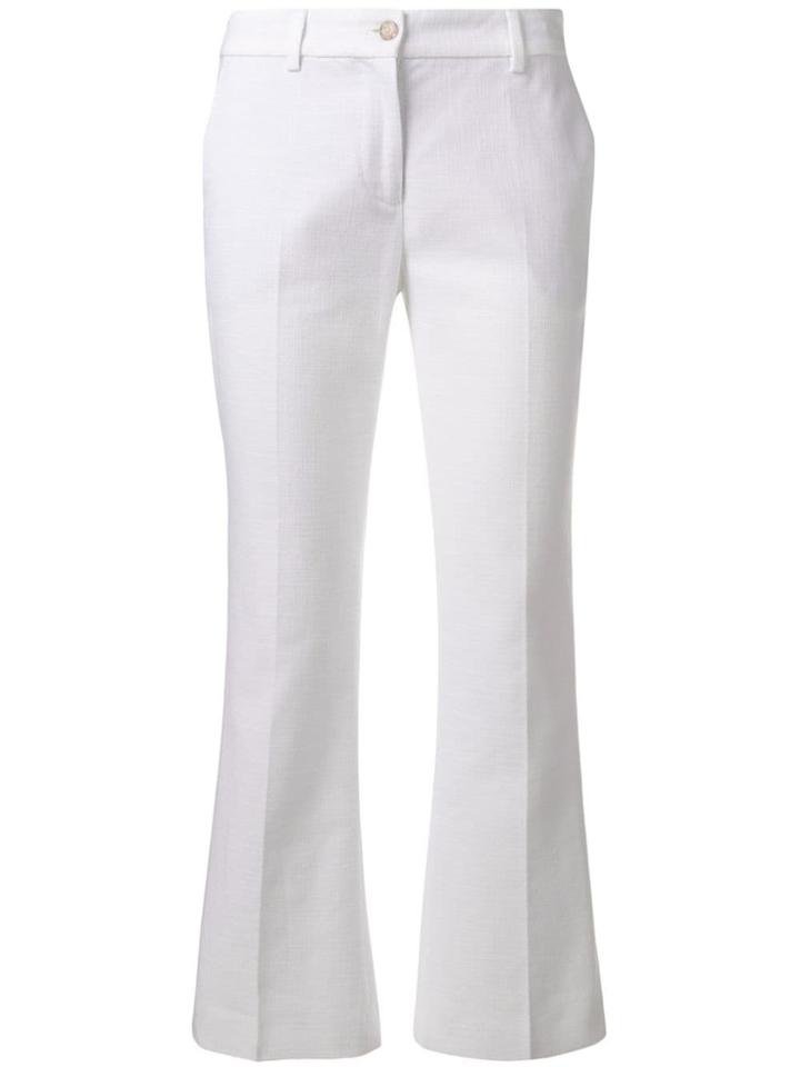 Pt01 Jaine S Flared Trouser - White