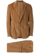 Bagnoli Sartoria Napoli Two-piece Corduroy Suit - Brown