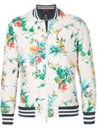 Loveless Floral Bomber Jacket - Pink & Purple