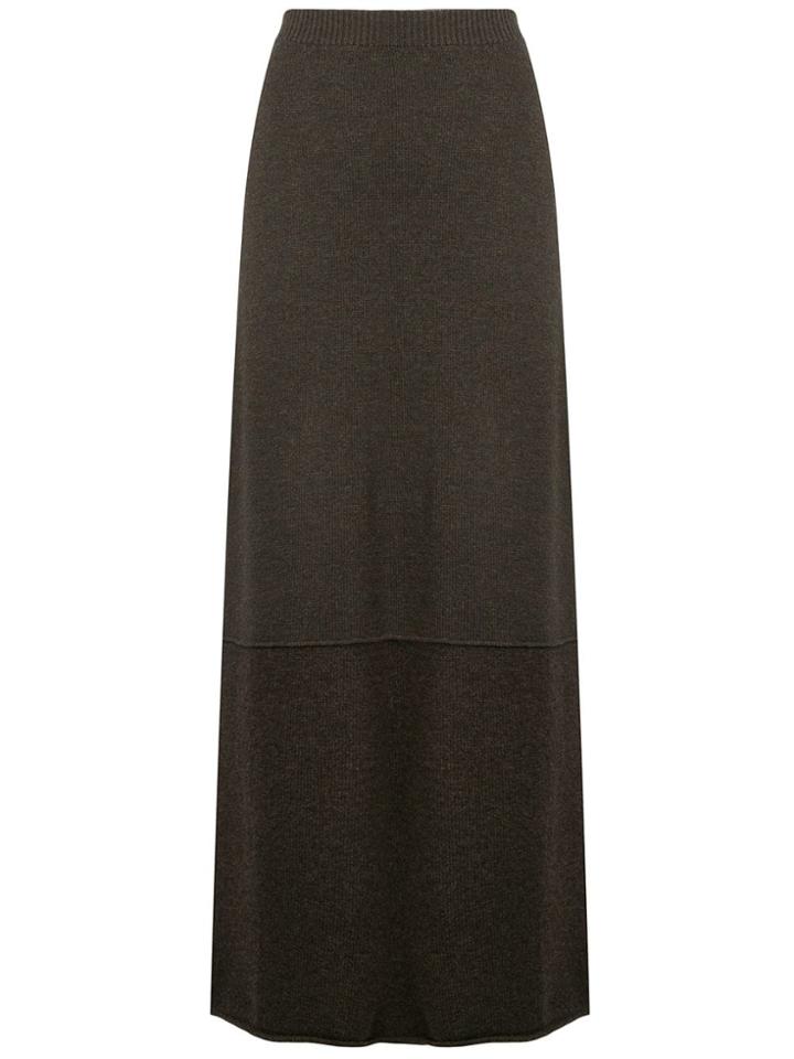 Ports 1961 Fitted Knit Skirt - Green