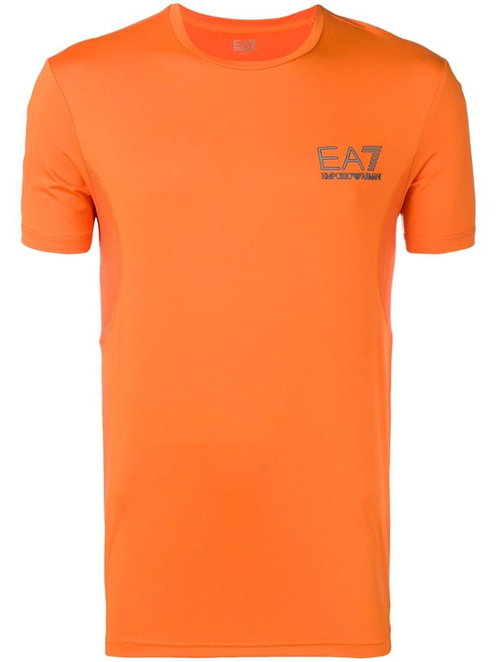 Ea7 Emporio Armani Basic T-shirt - Yellow & Orange