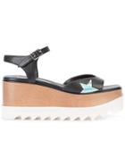 Stella Mccartney Elyse Star Sandals - Black