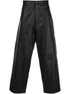 Haider Ackermann Baggy Leather Trousers - Black
