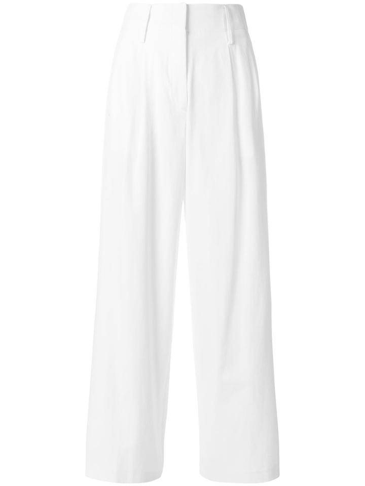 Odeeh Wide Leg Trousers - White