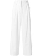 Odeeh Wide Leg Trousers - White