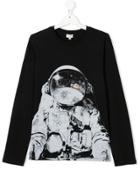 Paul Smith Junior Teen Printed T-shirt - Black