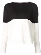 Ralph Lauren Black Colour Block Sweater