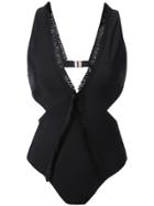 Derek Lam Cut Out One Piece - Black