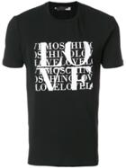 Love Moschino Love Printed T-shirt - Black