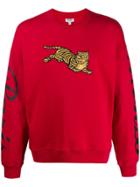 Kenzo Jumping Tiger Sweatshirt - Red