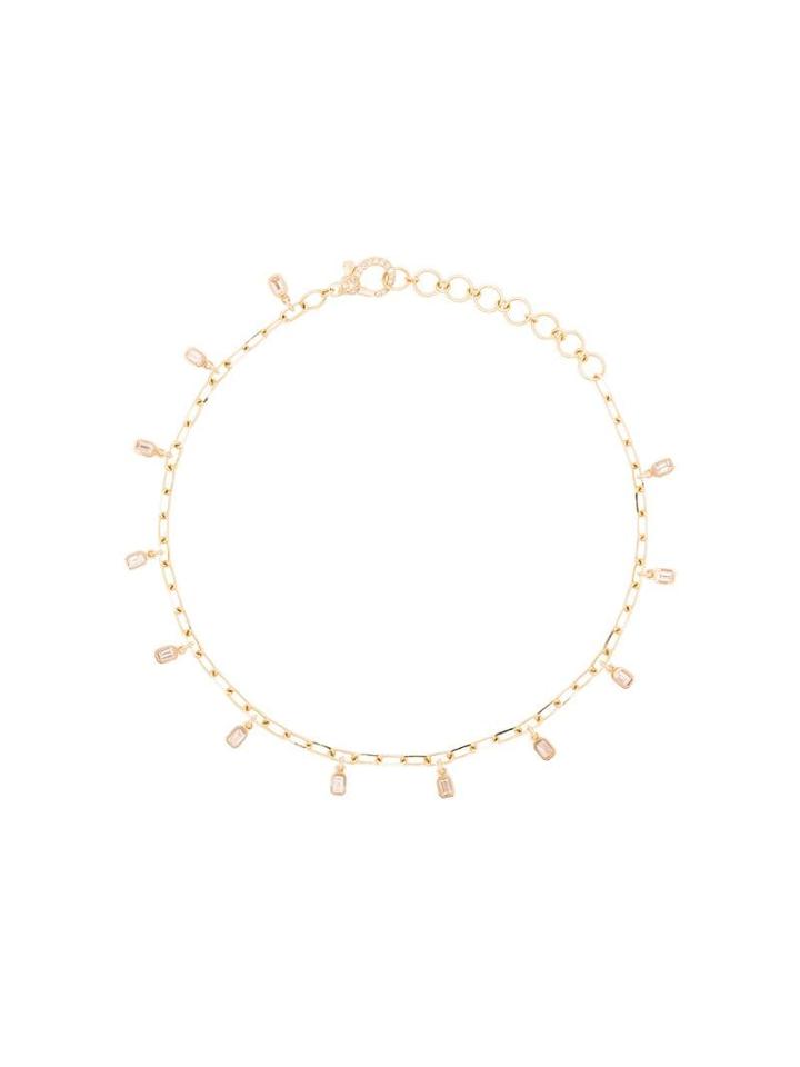 Shay 18kt Yellow Gold Diamond Anklet