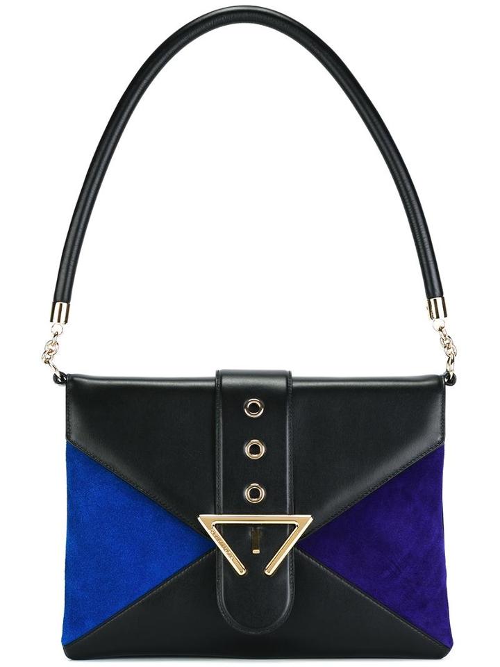 Sara Battaglia 'natalie' Shoulder Bag, Women's, Black, Calf Leather