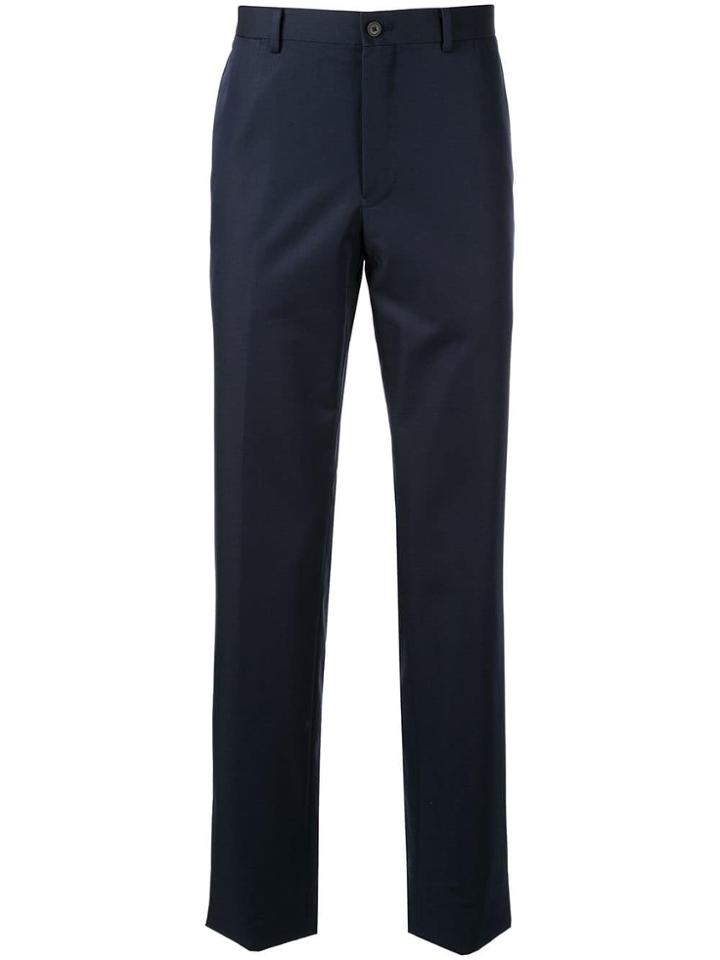 Kent & Curwen Classic Dress Trousers - Blue