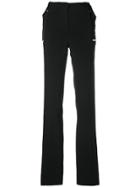 David Koma Slit Cuff Trousers - Black