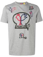 Moncler Moncler 1952 Logo T-shirt - Grey
