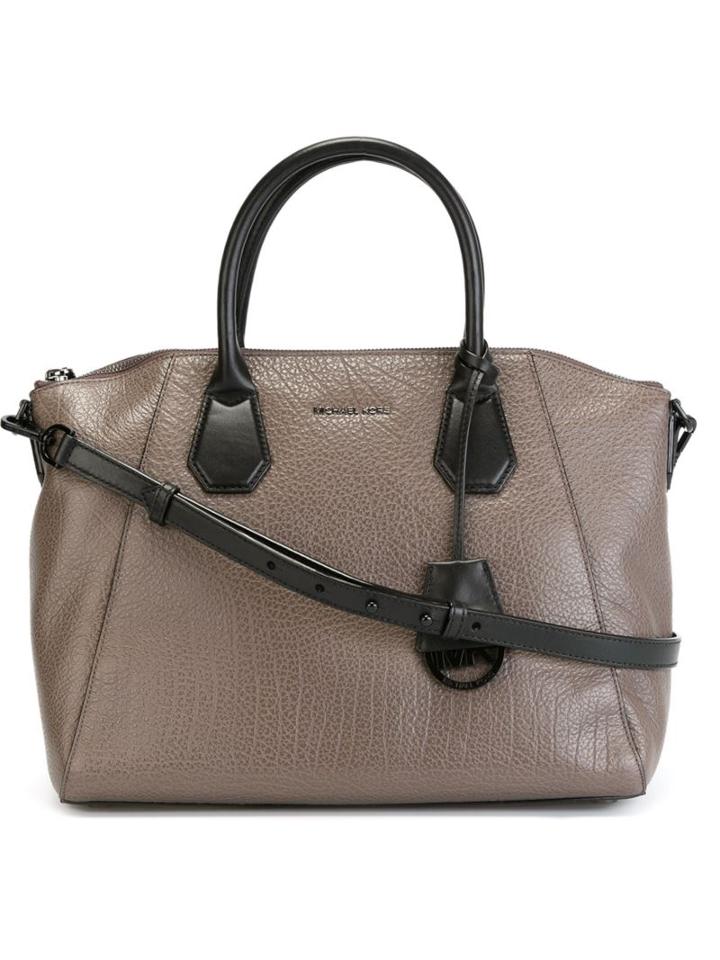 Michael Michael Kors Large 'campbell' Tote, Women's, Grey, Leather