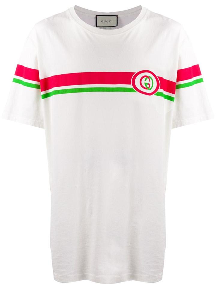 Gucci Chest Logo Print T-shirt - White
