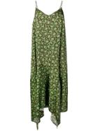 Christian Wijnants Dista Leopard Print Dress - Green