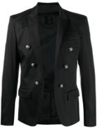 Balmain Open Buttoned Blazer - Black