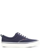 Tommy Hilfiger Flat Lace-up Sneakers - Blue