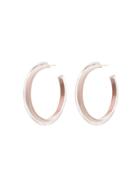 Alison Lou Jelly Hoop Earrings - Neutrals