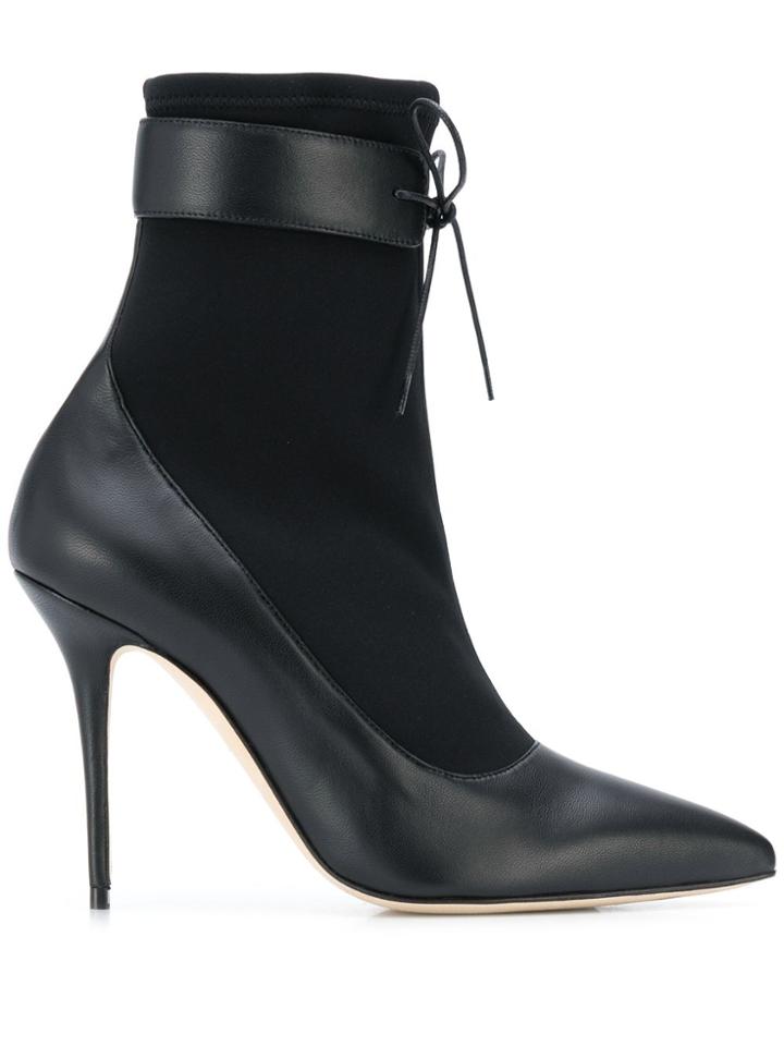 Manolo Blahnik Said Ankle Boots - Black