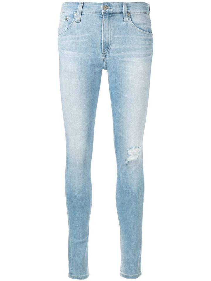 Ag Jeans Farrah Skinny-fit Jeans - Blue