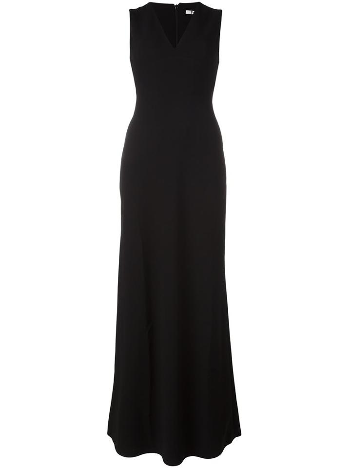 T By Alexander Wang Sleeveless Maxi Dress, Women's, Size: 0, Black, Polyester