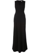 T By Alexander Wang Sleeveless Maxi Dress, Women's, Size: 0, Black, Polyester