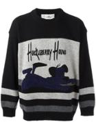 Jc De Castelbajac Vintage 'huckleberry Hound' Cartoon Jumper - Black