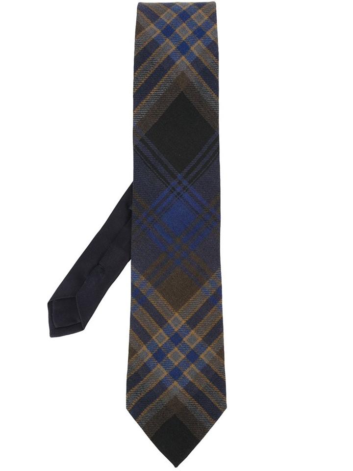 Etro Tartan Tie