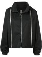 Rick Owens Drkshdw Zipped Parka Jacket - Black